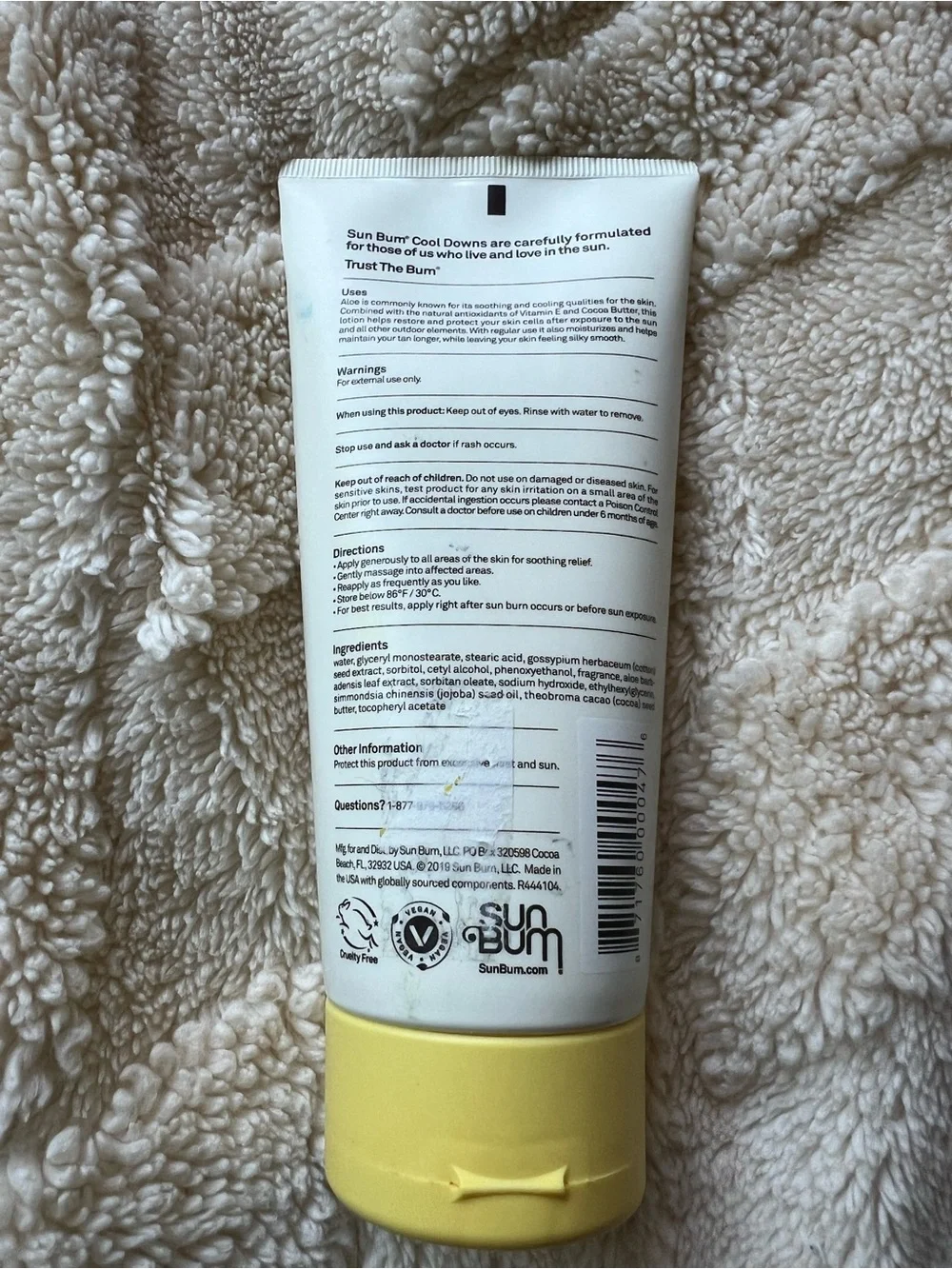 La Roche-Posay Kids SPF 50 Gentle Lotion Sunscreen & Sun Bum Cool Down Lotion